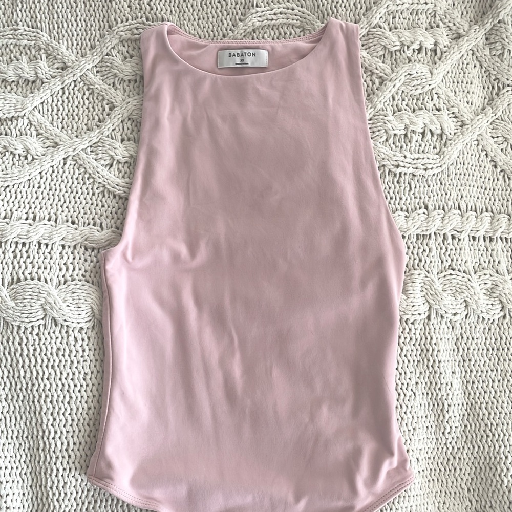 Aritzia soft pink bodysuit!